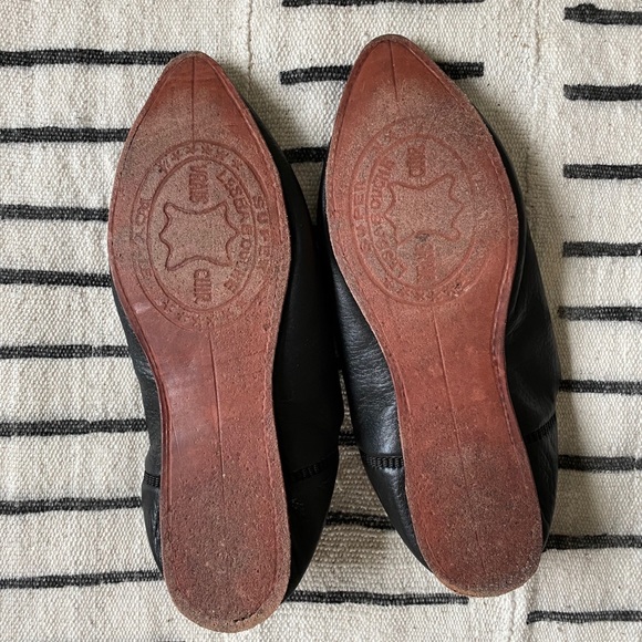Leather babouche slipper - Picture 4 of 7